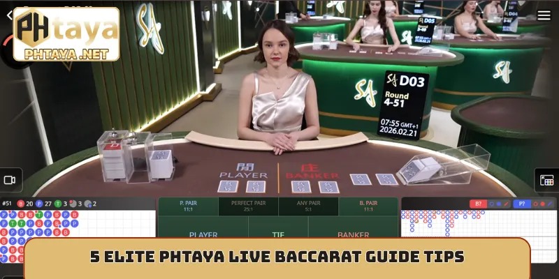 5 elite Phtaya Live Baccarat guide tips