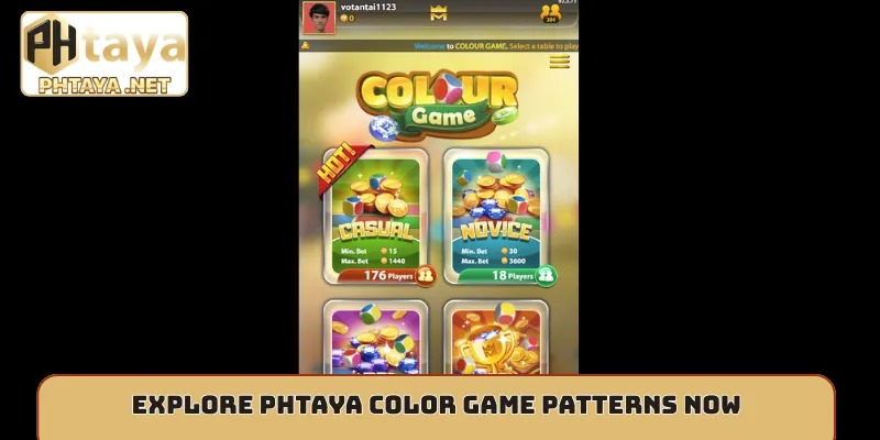 Explore Phtaya Color Game patterns now
