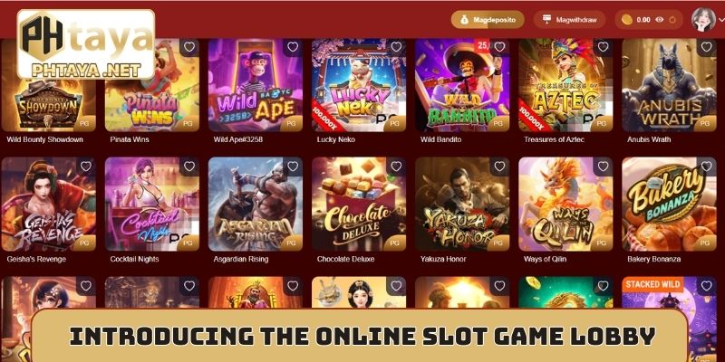 Introducing the online slot game lobby