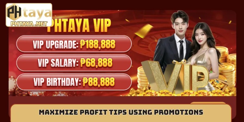 Maximize profit tips using promotions