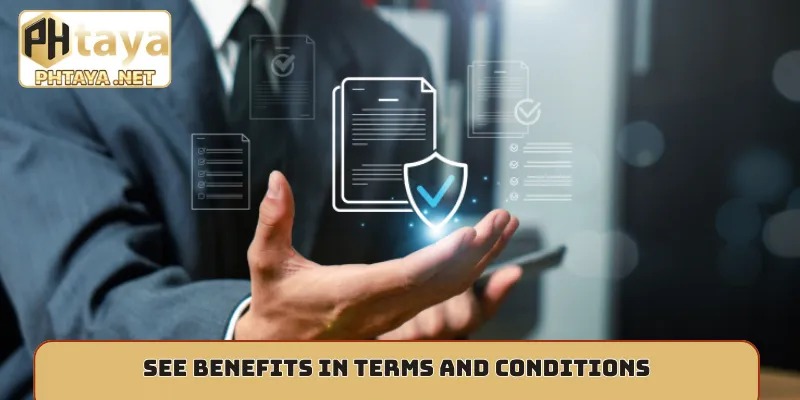 See benefits in terms and conditions