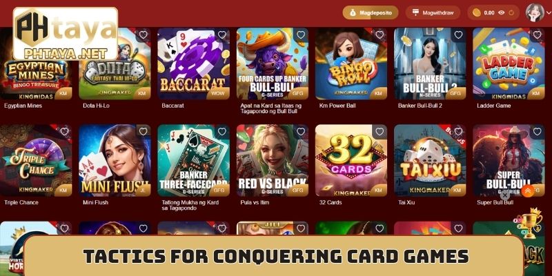 Tactics for conquering card games