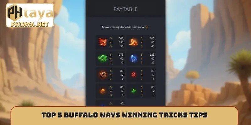 Top 5 Buffalo ways winning tricks tips